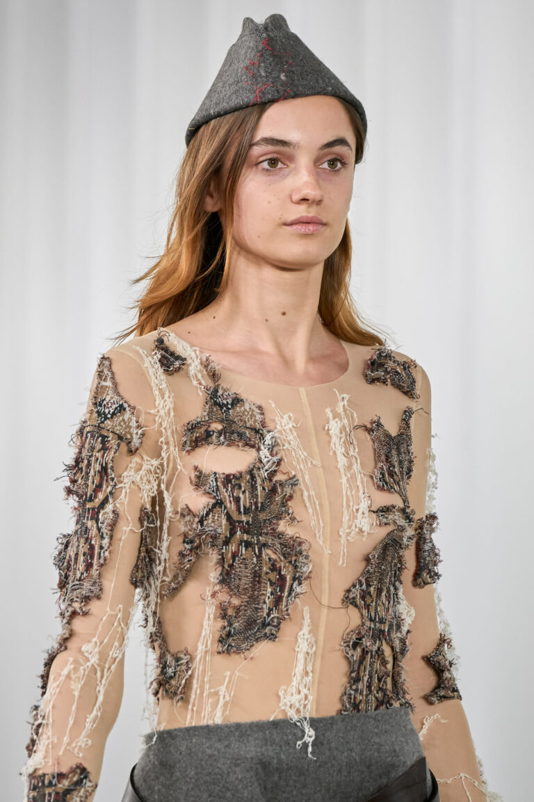Giorgia Giannotta's collection at Polimoda Graduation Show 2023, photo by Salvatore Dragone / GoRunway