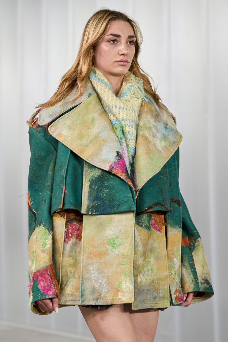 Iman Zubair Fazal's collection, Polimoda Graduation Show 2023